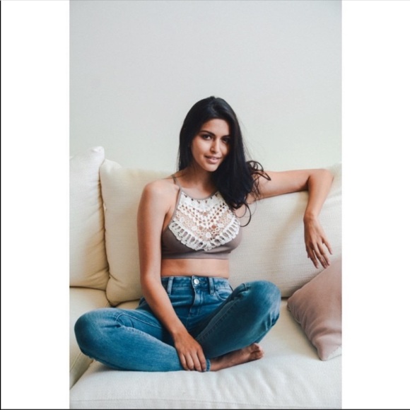 Crochet Lace Bralette - Picture 4 of 8